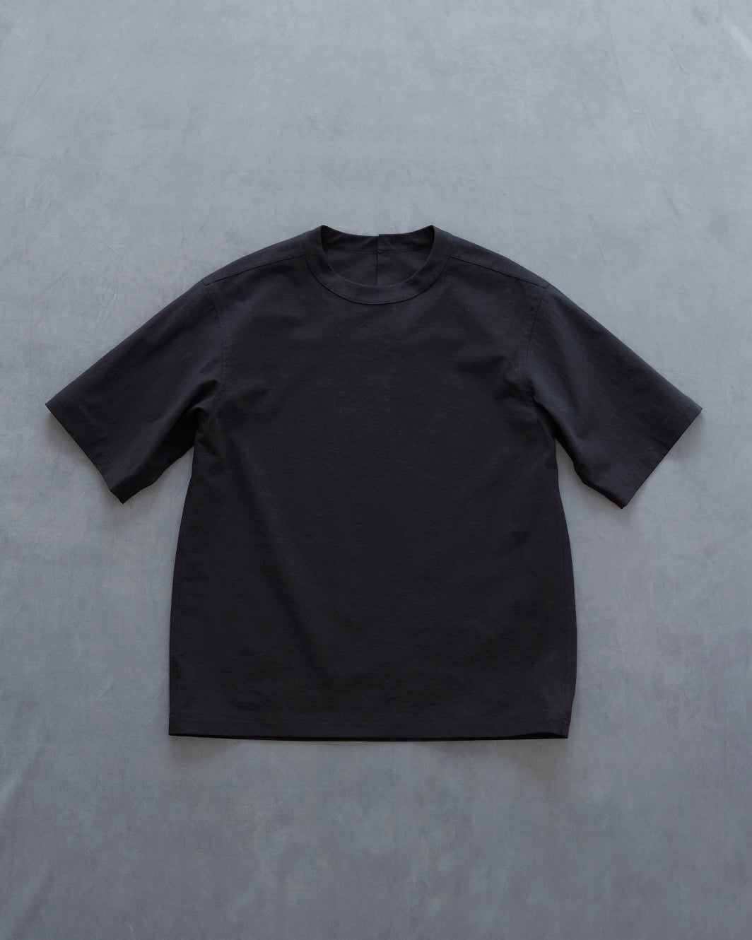 シャツ屋のTシャツ「SAZANAMI COTTON」(BLACK)