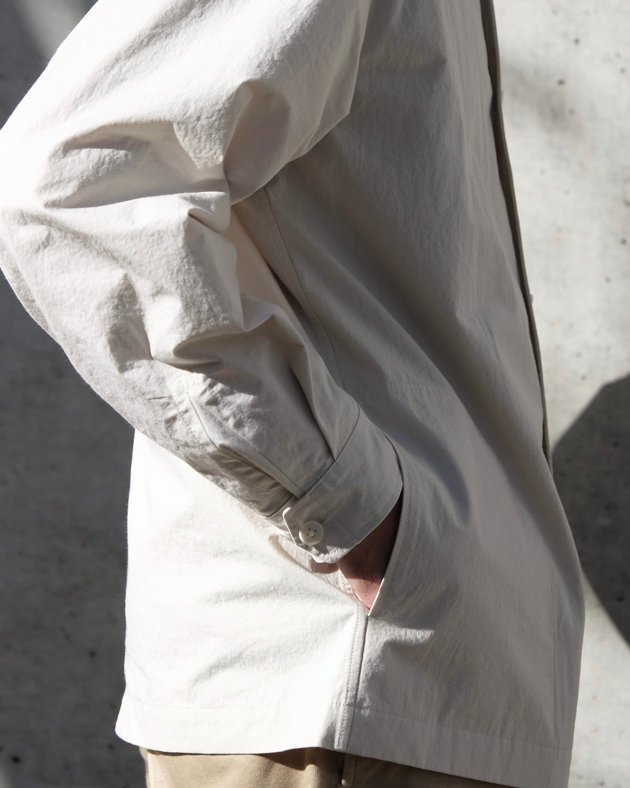デイオフジャケット(cotton nylon)