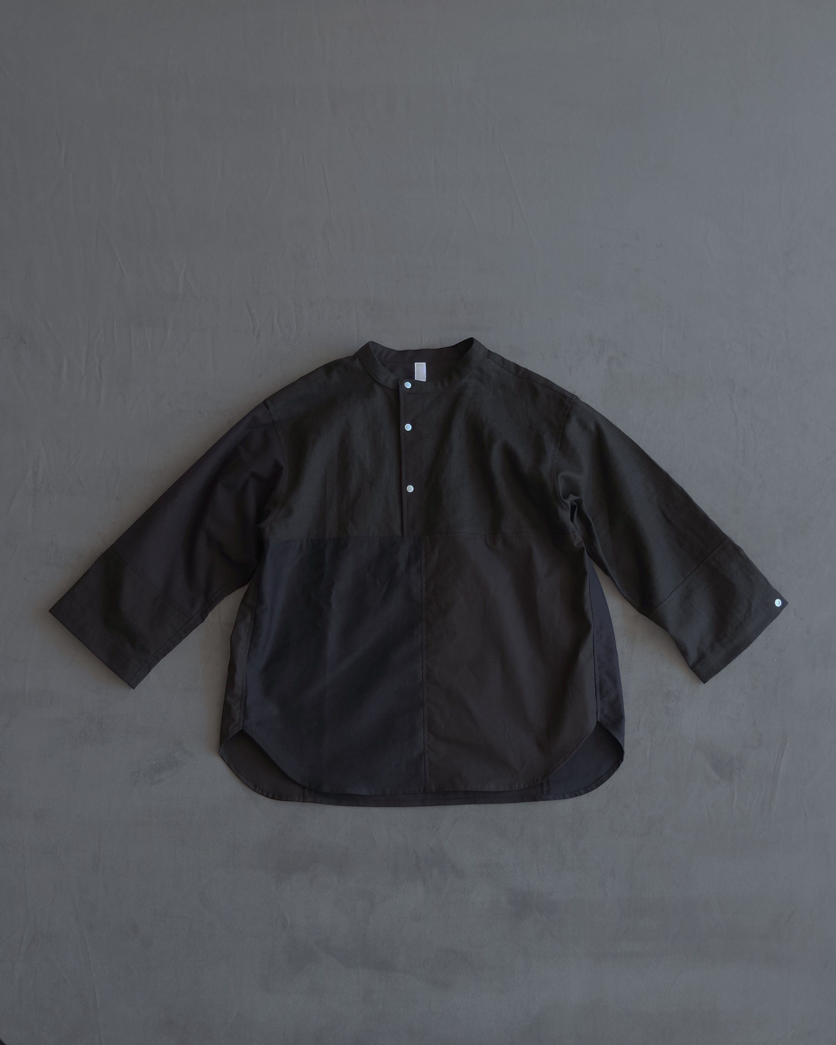 まかないシャツKIDS(BLACK and DARK NAVY)Mサイズ