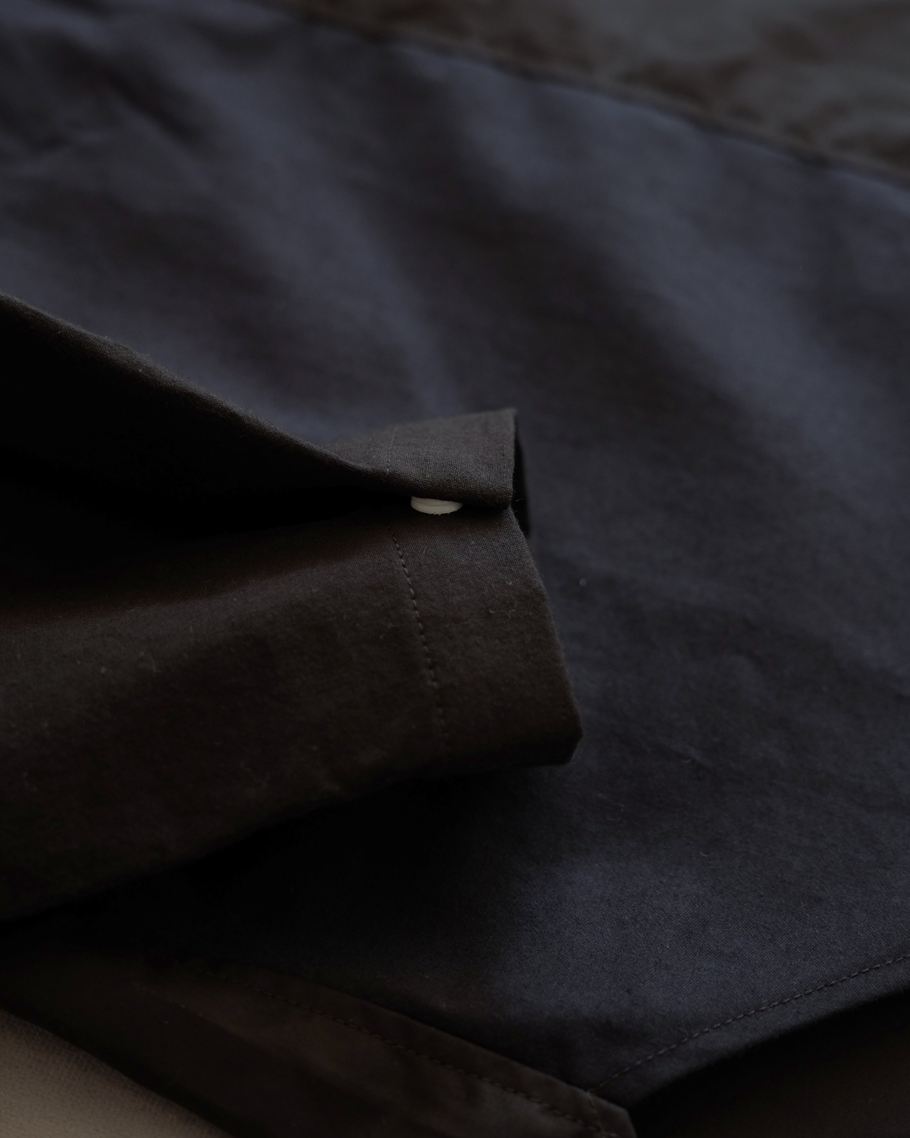 まかないシャツKIDS(BLACK and DARK NAVY)Mサイズ
