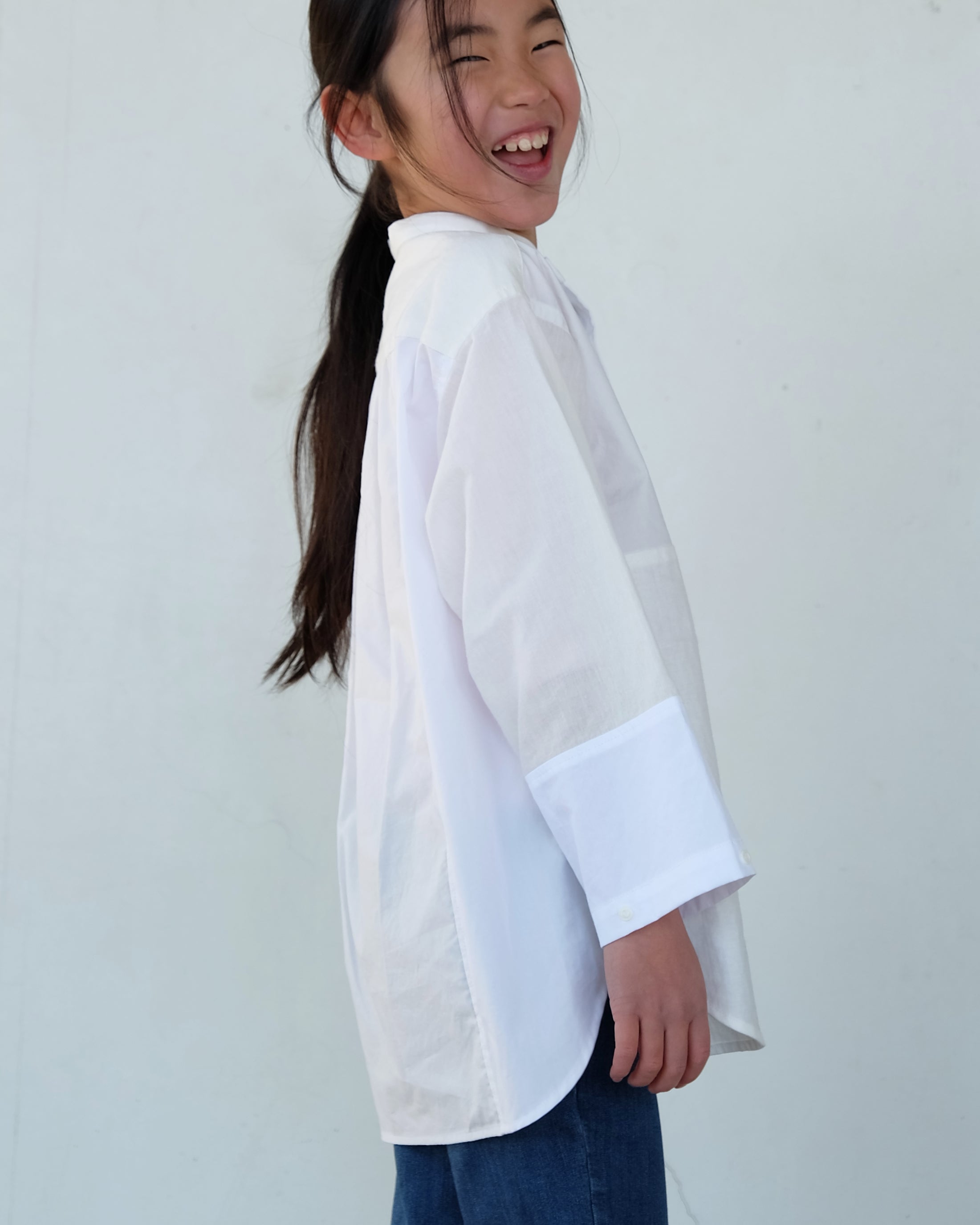 まかないシャツKIDS(OFF WHITE)Mサイズ
