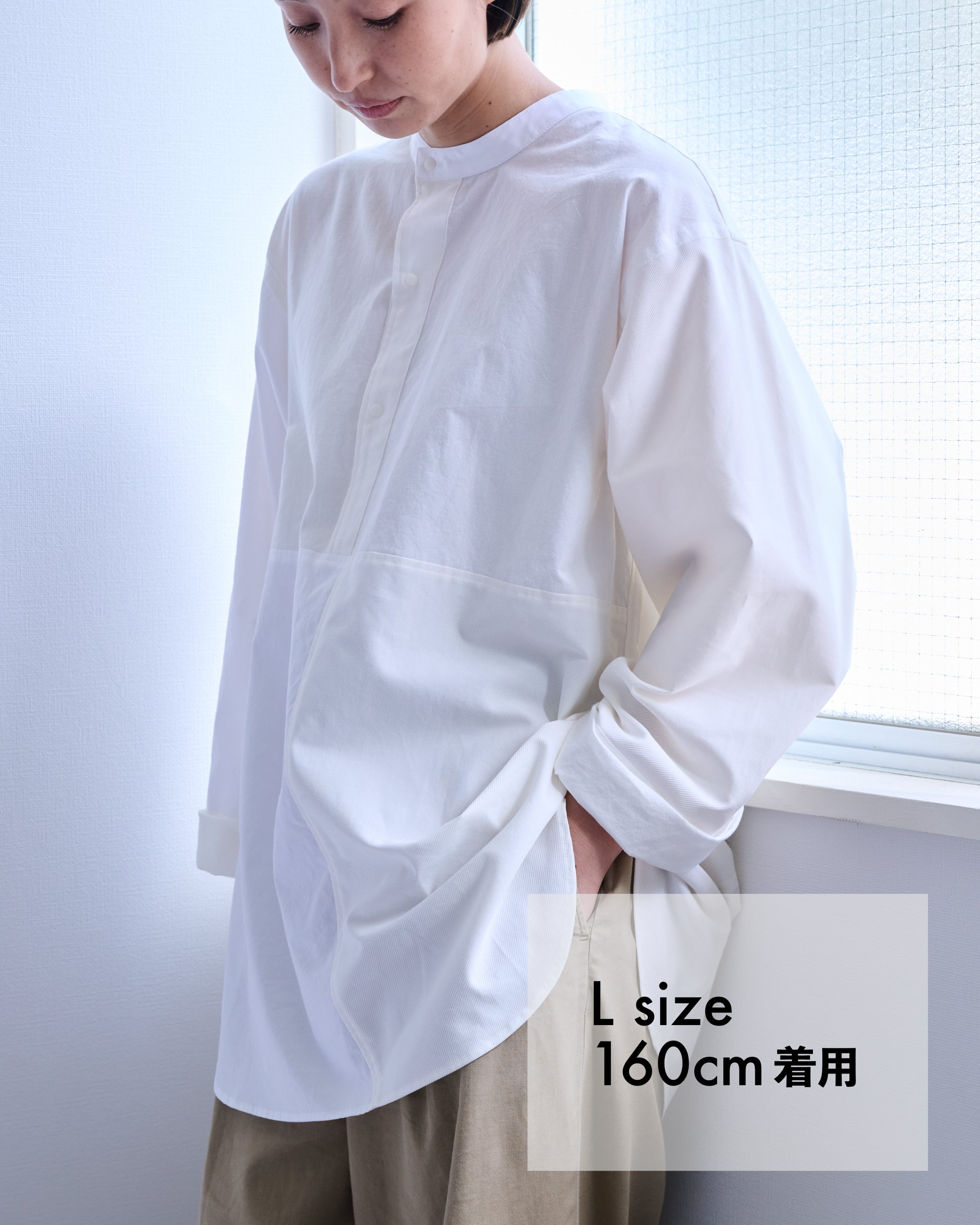 まかないシャツ(WHITE CRAZY PATTERN)