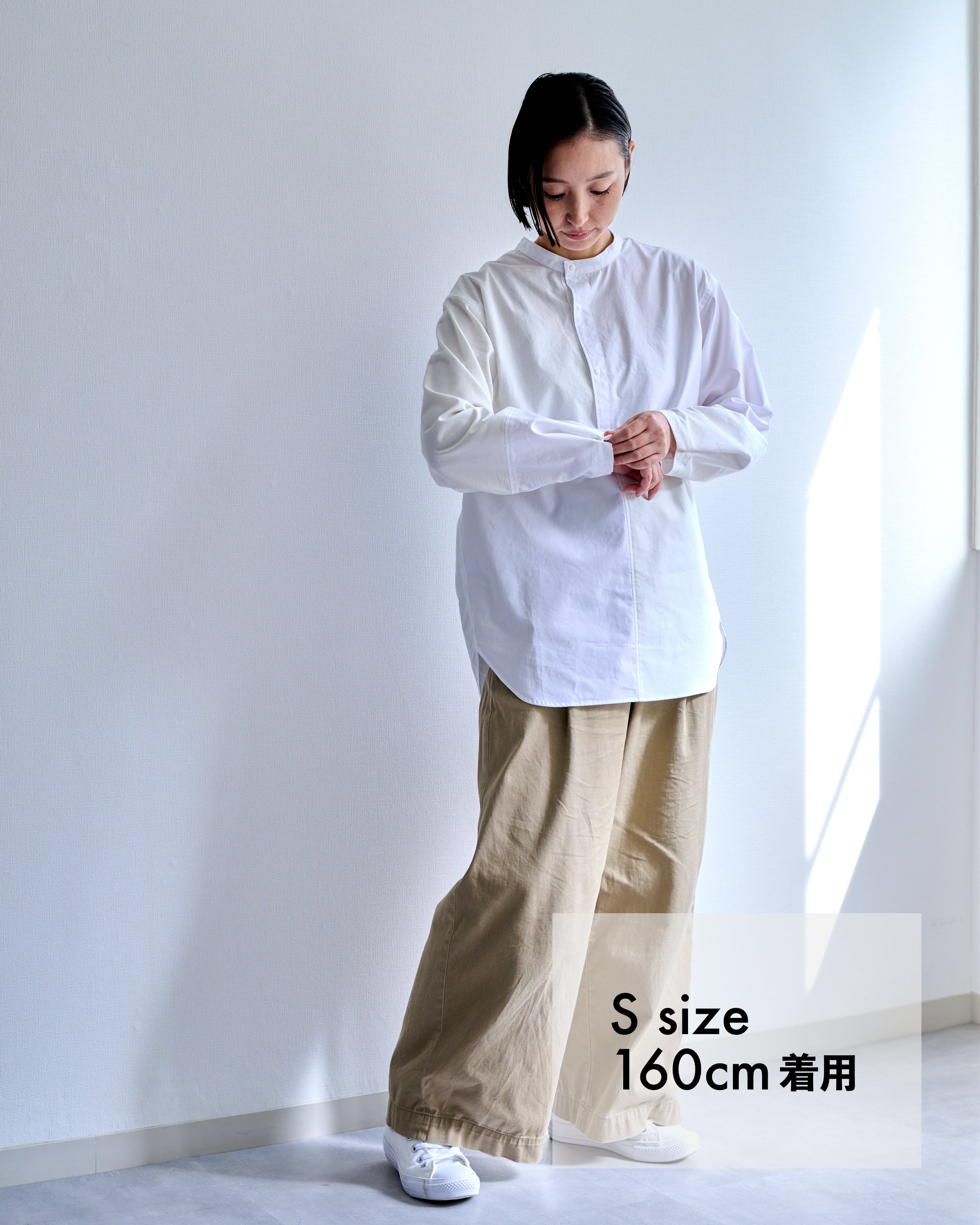 まかないシャツ(WHITE CRAZY PATTERN)