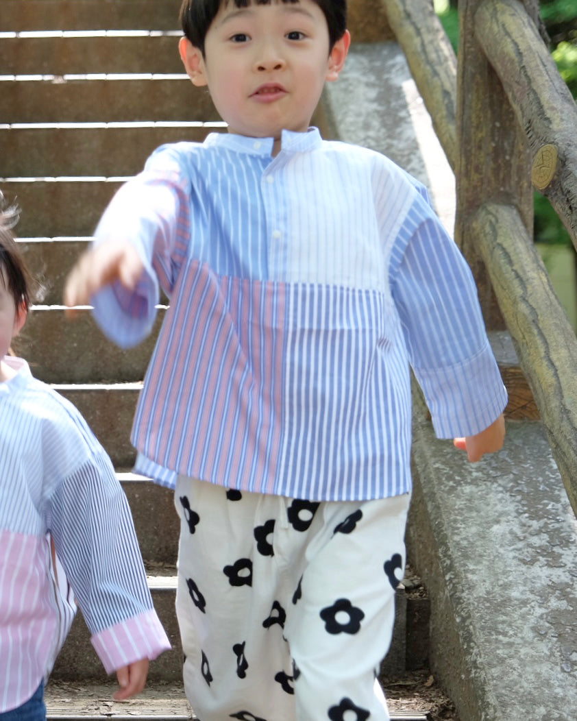 まかないシャツKIDS(CRAZY PATTERN A)Sサイズ
