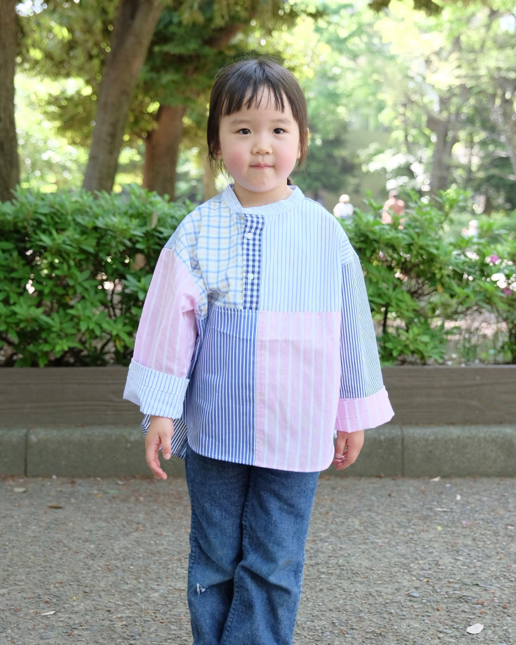 まかないシャツKIDS(CRAZY PATTERN A)Sサイズ