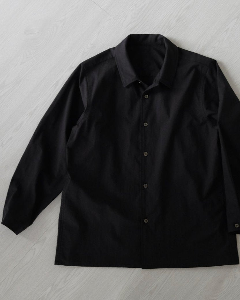 スタンダードシャツ(OFF WHITE / BLACK)