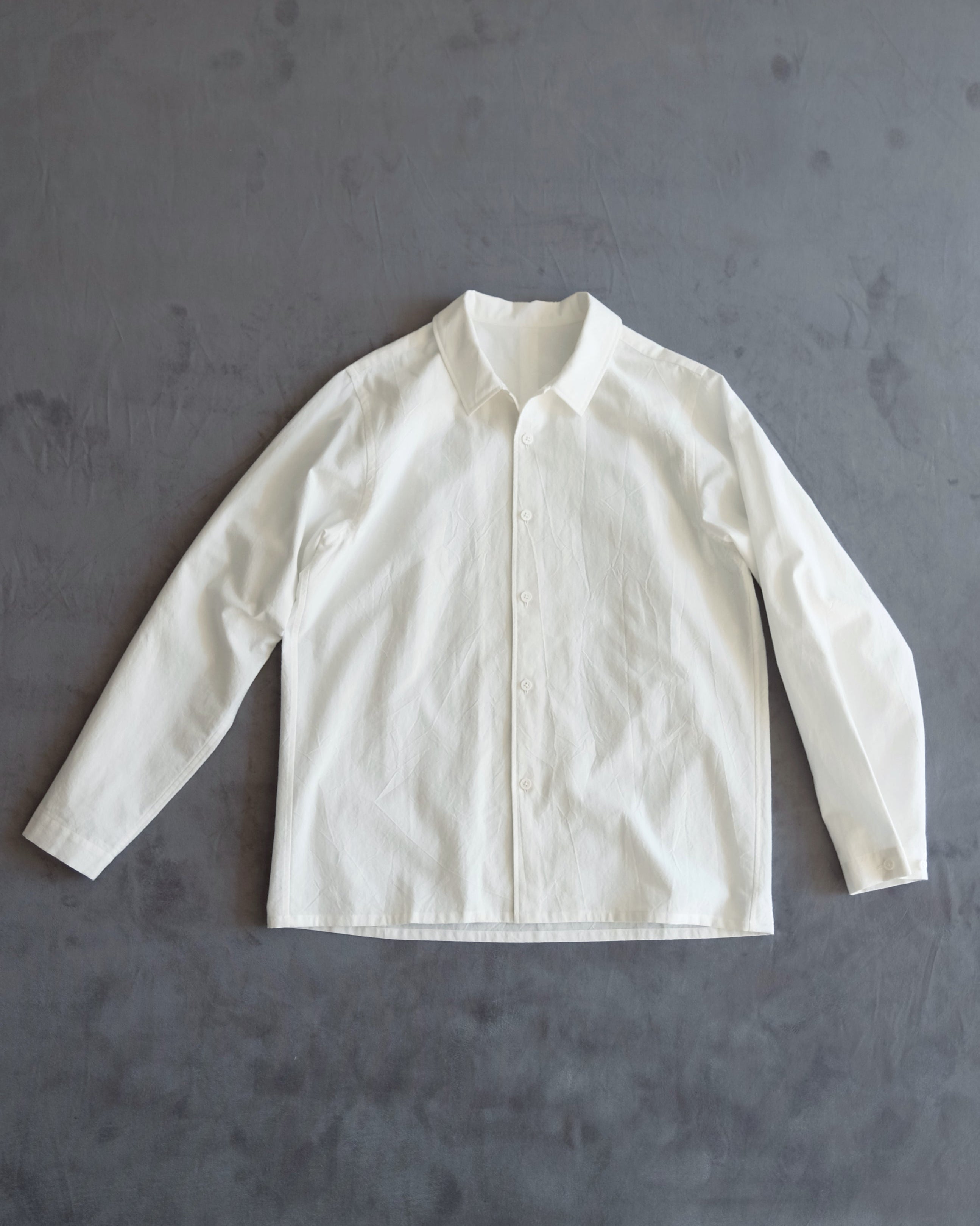 スタンダードシャツ(OFF WHITE / BLACK)