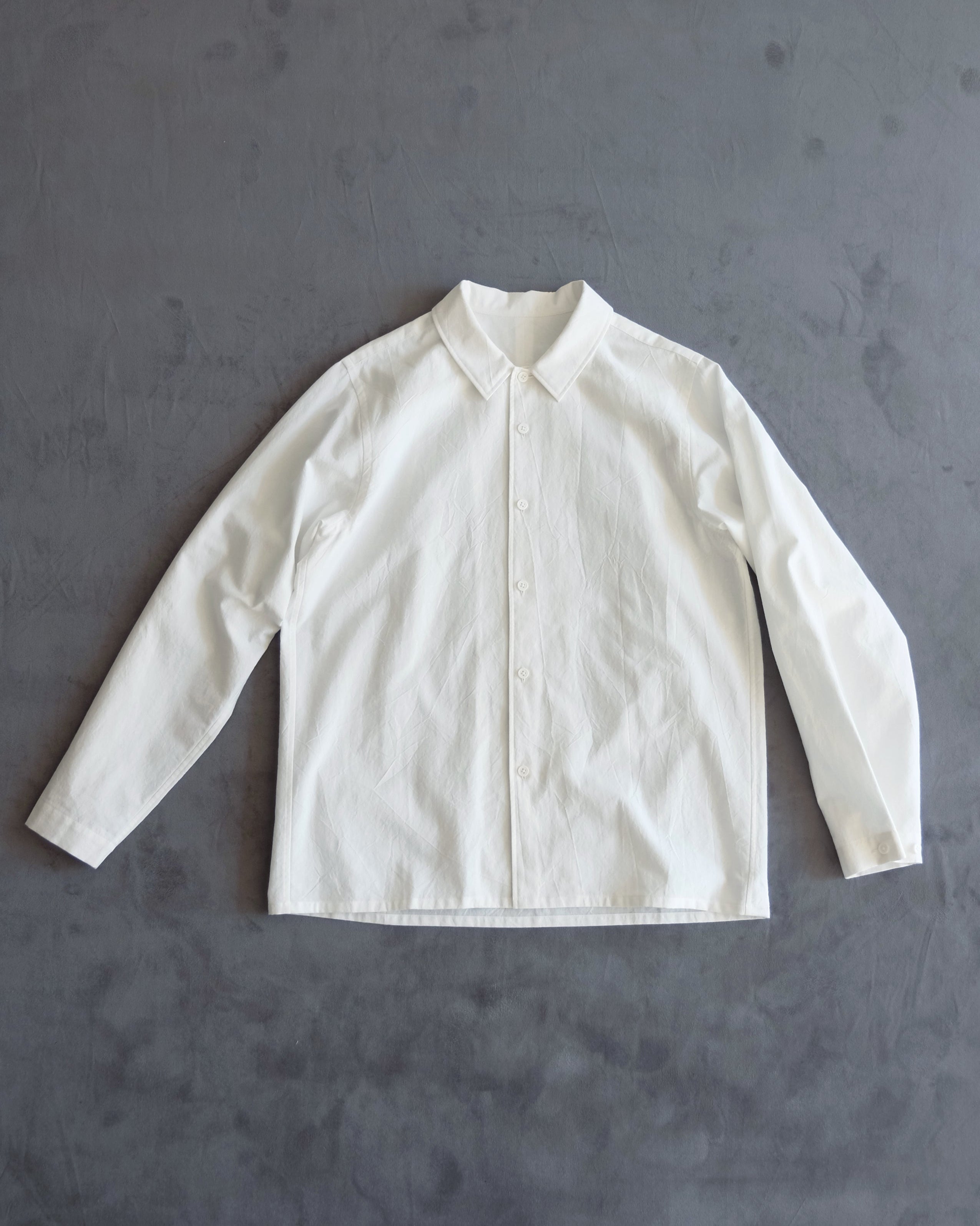 スタンダードシャツ(OFF WHITE / BLACK)