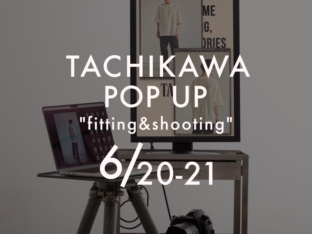 写真の力で「似合う」を見つけるPOP UP
