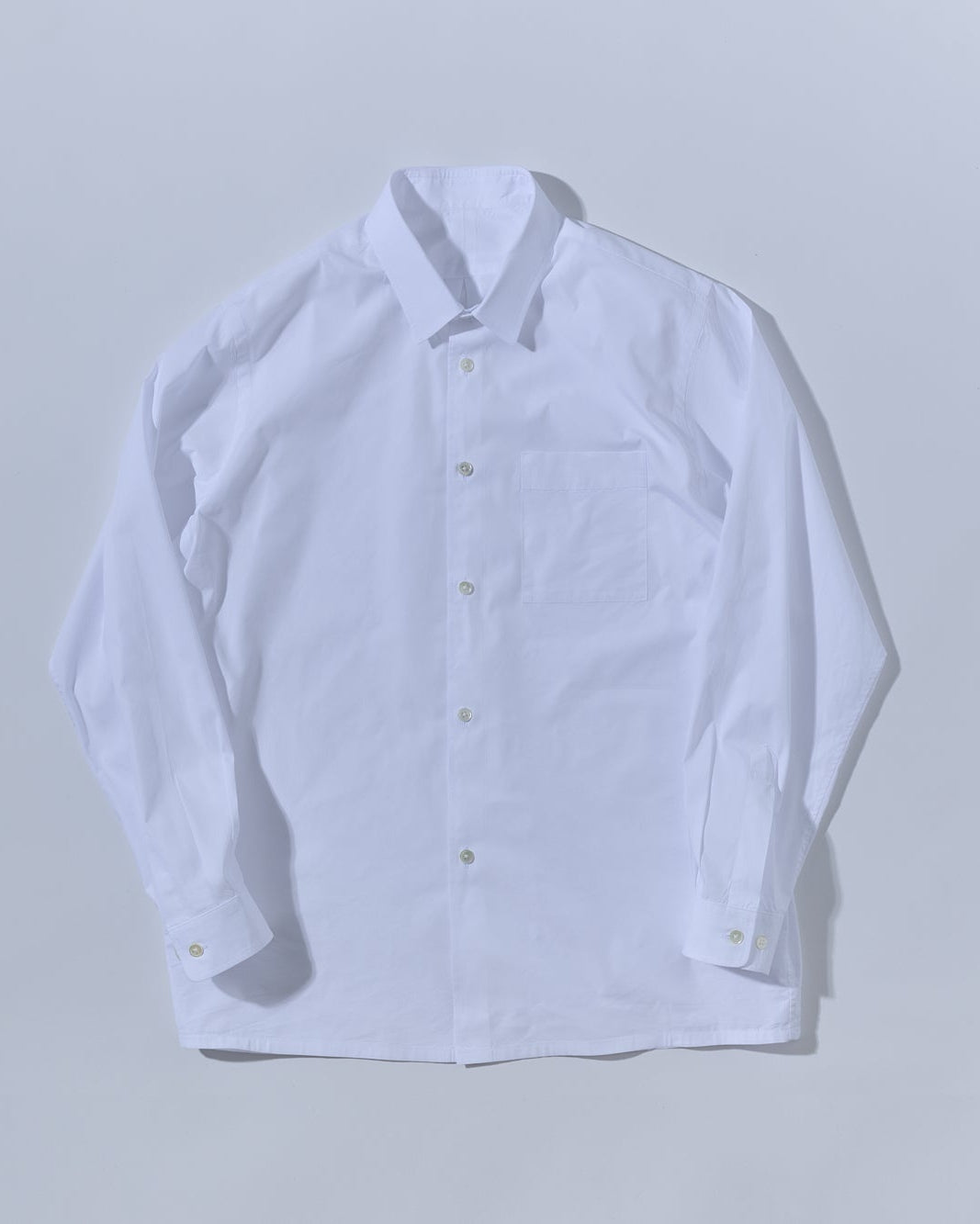 マルコシャツ（WHITE/SAX BLUE）