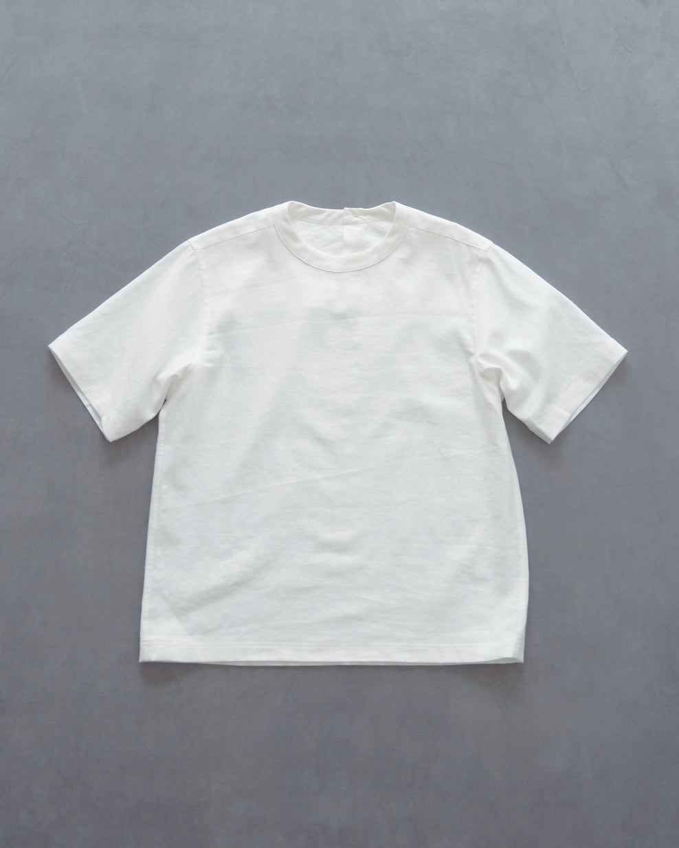 シャツ屋のTシャツ「COTTON LINEN TWILL」（OFF WHITE）