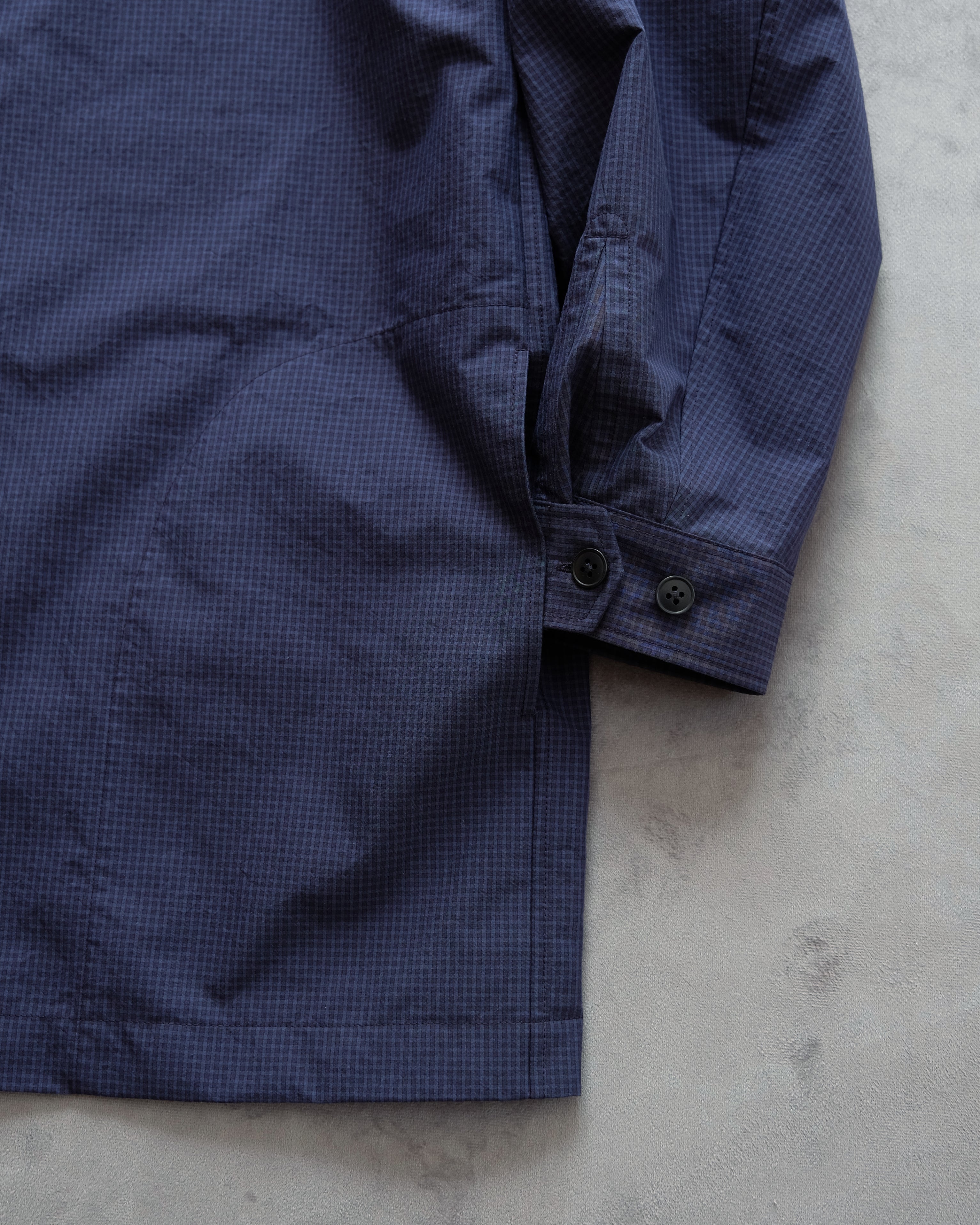 スプリングハーフコート（NAVY / BEIGE）