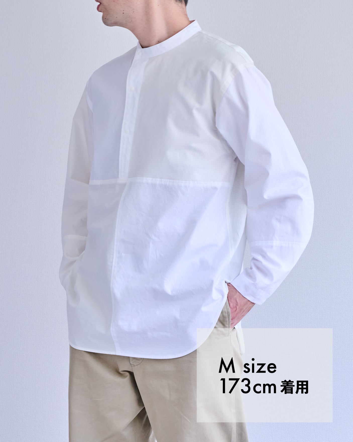 まかないシャツ（WHITE CRAZY PATTERN）