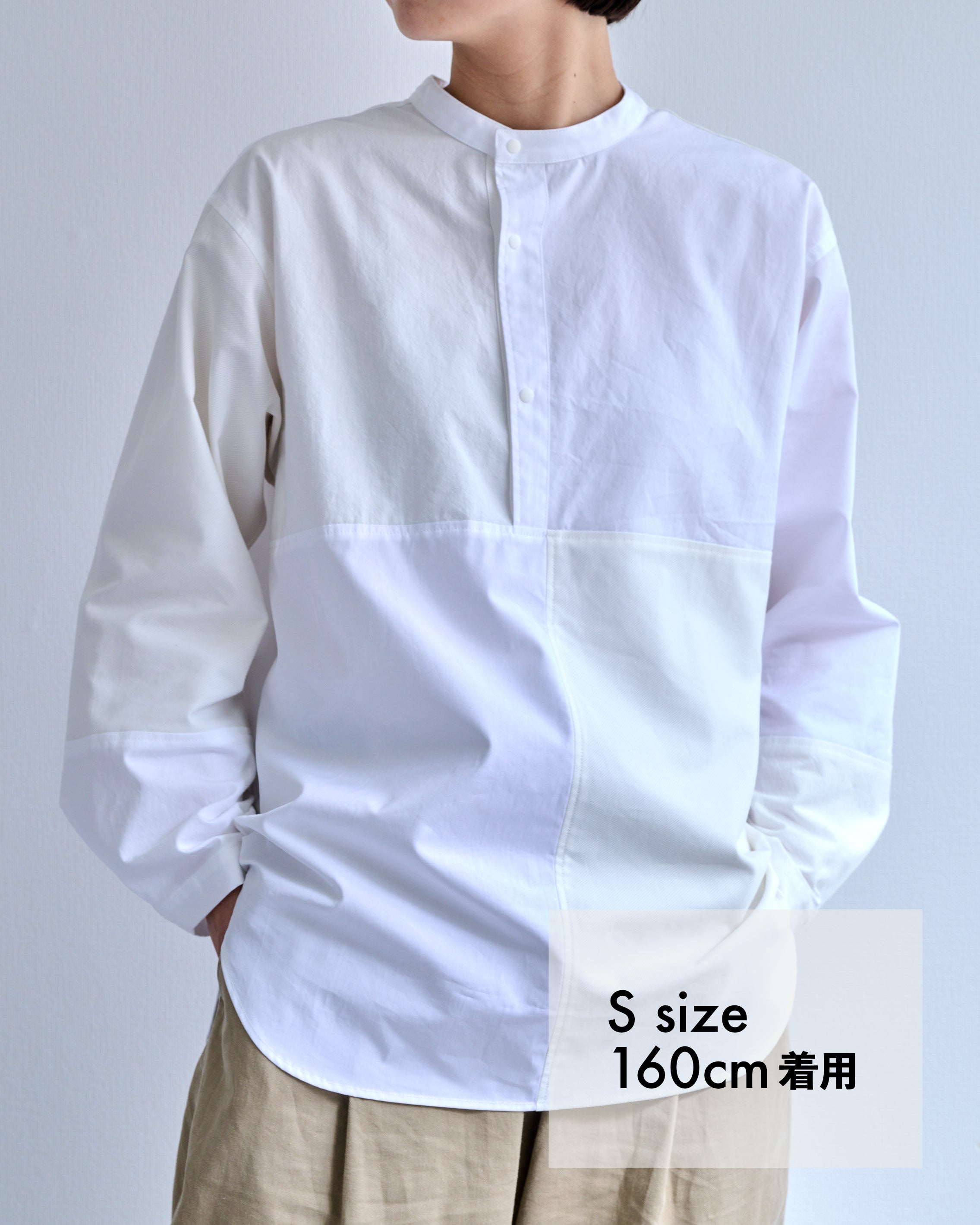 まかないシャツ（WHITE CRAZY PATTERN）